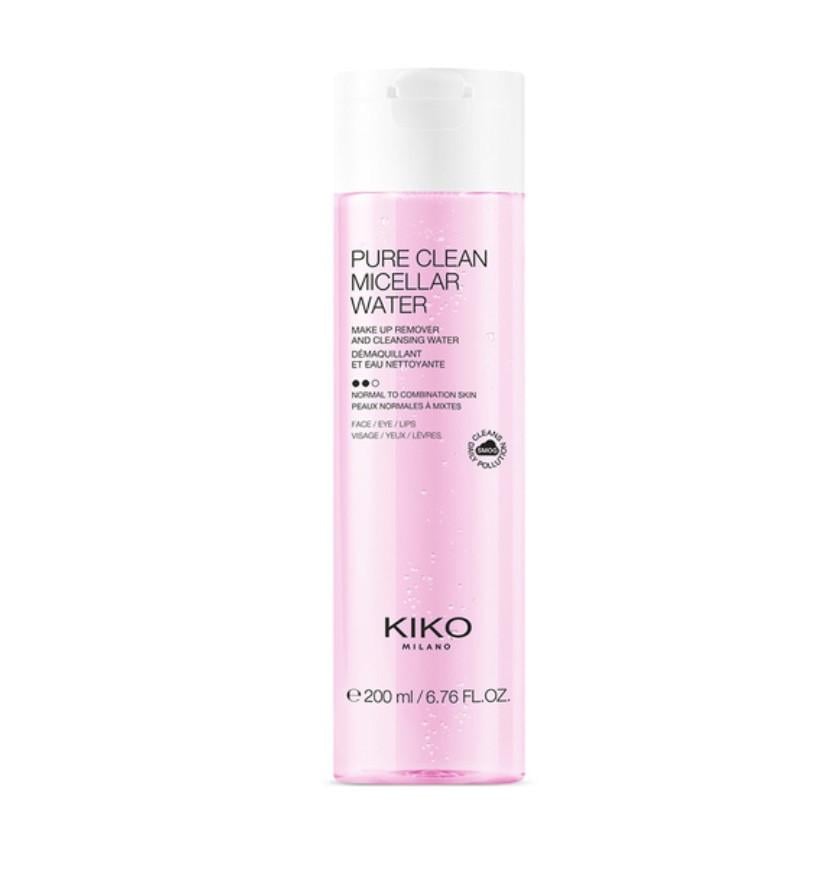 Мицеллярная вода Pure Clean Micellar Water Normal To Combination Kiko Milano 200 мл