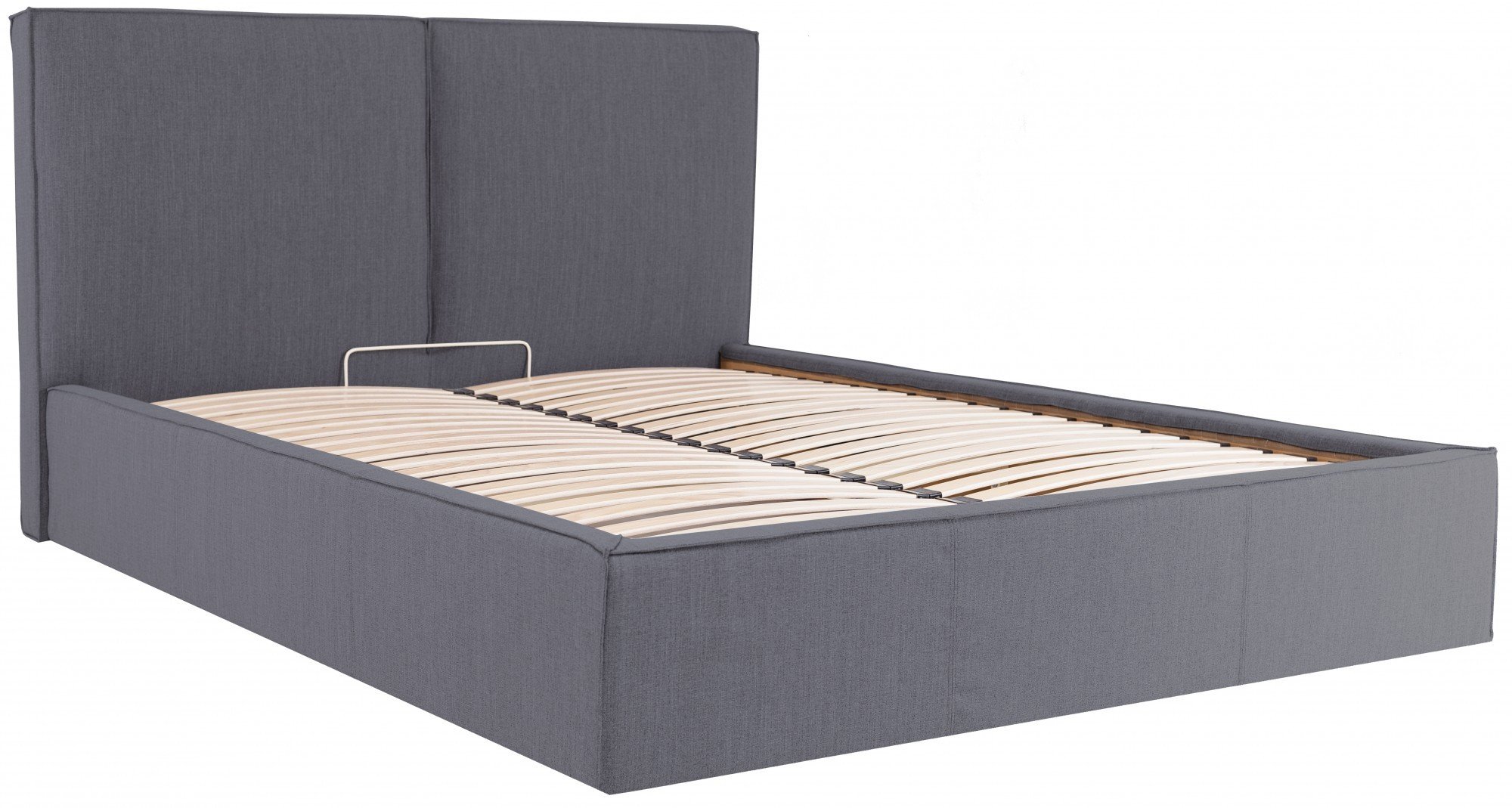 Ліжко двоспальне Delhi Standart Місті Dark Grey 160х200 см Темно-сірий