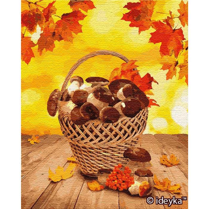 Картина по номерам Идейка "Лесные дары" 40х50 см (skl-КНО5601)