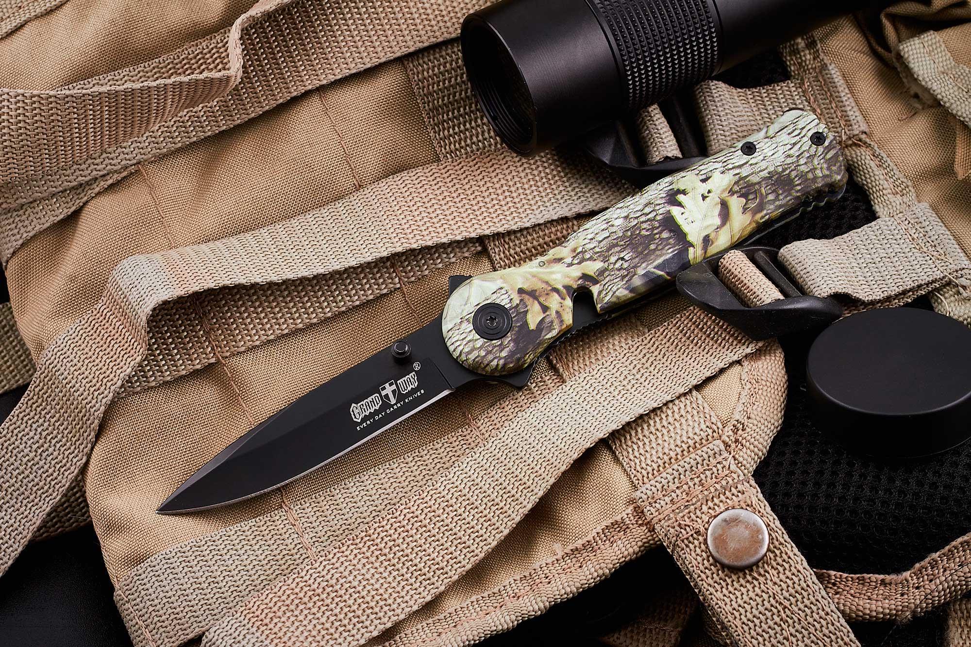 Ніж мисливський складаний туристичний Grand Way 85 мм (10179) - фото 3 Ніж мисливський складаний туристичний Grand Way 85 мм (10179) - фото 3