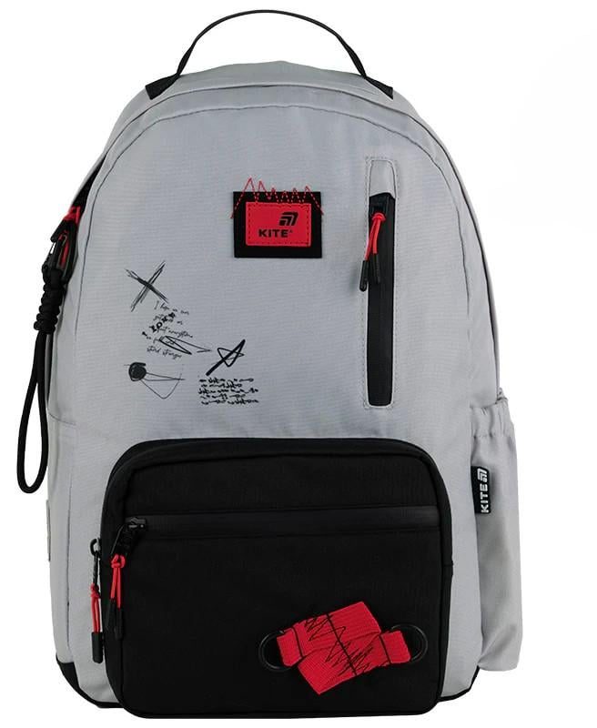 Шкільний рюкзак KITE Education teens Сірий (K25-949M)