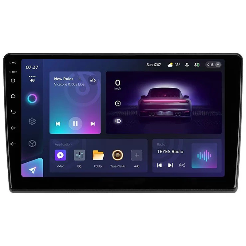 Магнитола штатная Teyes CC3 2K 6+128 Gb для Fiat Ducato 3 2006-2022 9" (AR-69446)