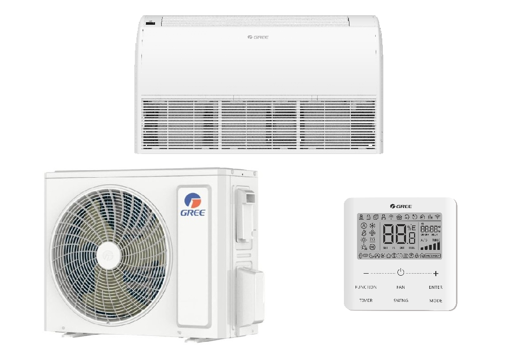 Кондиционер полупромышленный Gree U-MATCH GUD140ZD1/AS/GUD140W1/NhA-X