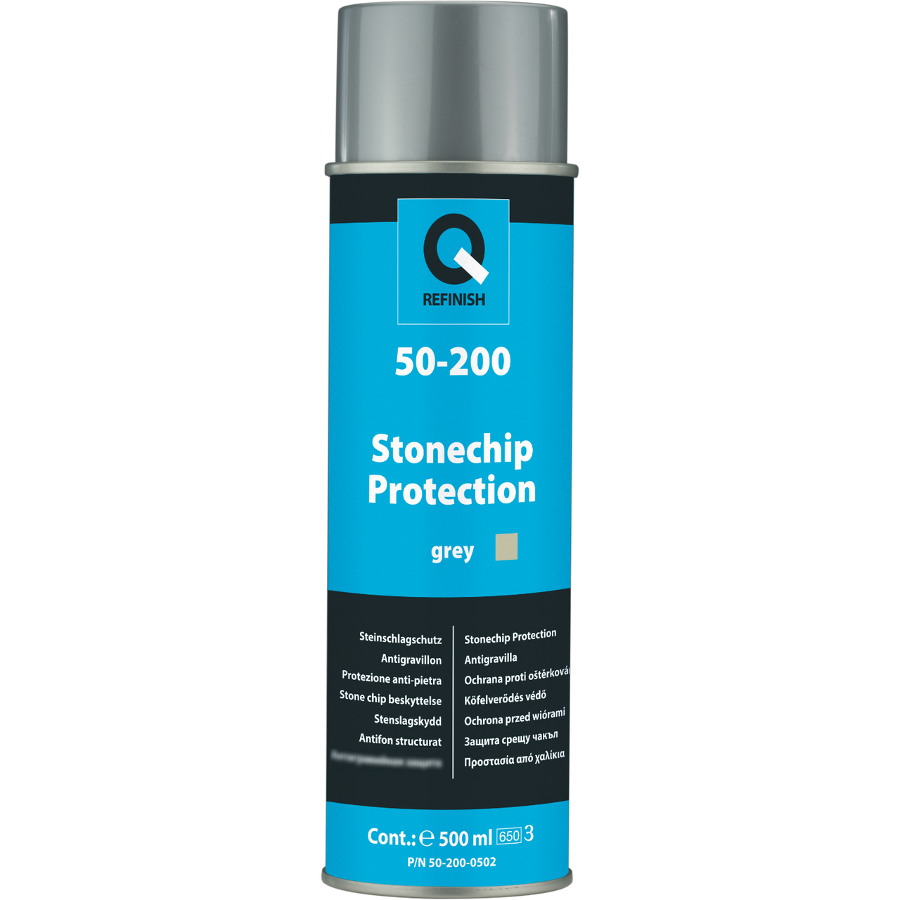 Антигравийное покрытие Q-REFINISH 50-200 500 мл Серый