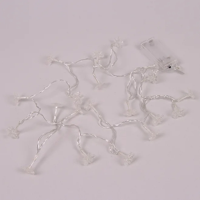 Гирлянда LED Flora Снежинки 20 светодиодов 2 м (40805)