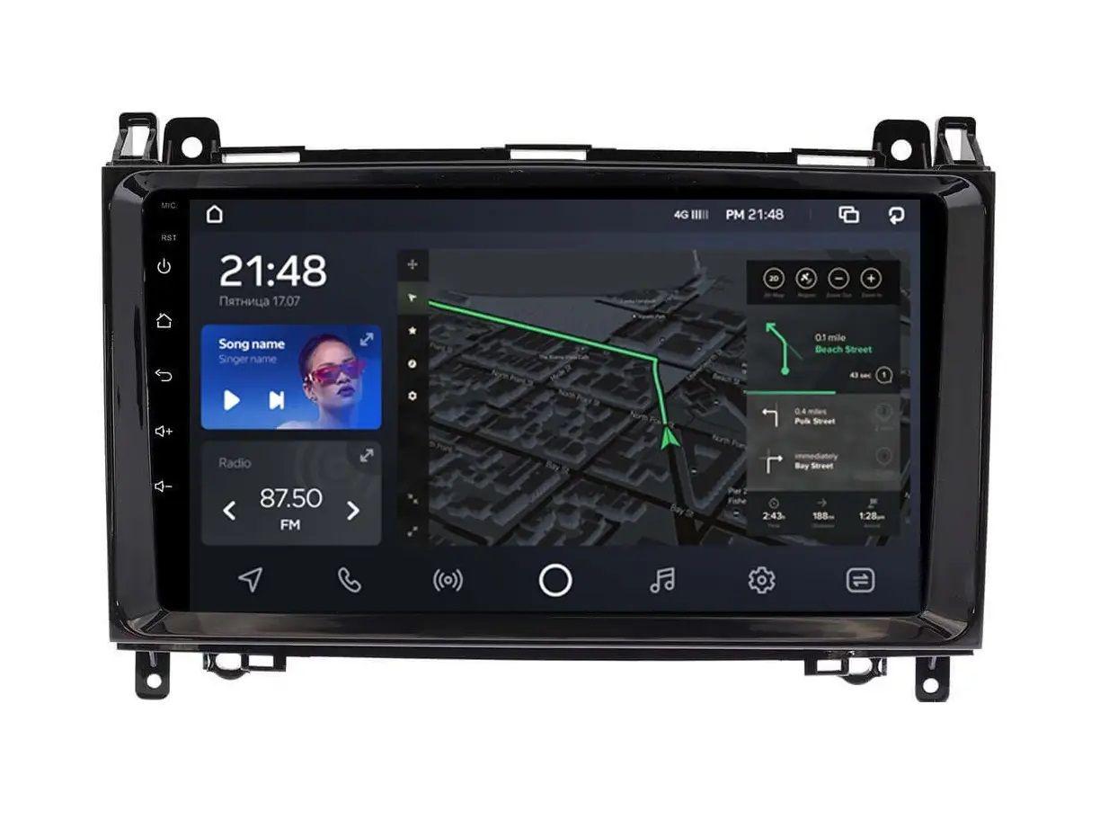 Штатная магнитола AMS T910 6+128 Gb Volkswagen Crafter 2006 - 2016 9"