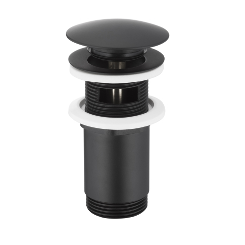Клапан донный KFA Armatura 1 1/4" для раковины Черный (660-254-81)