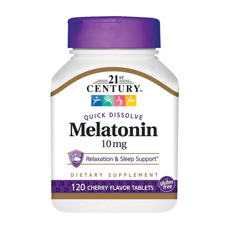 Мелатонін 21st Century Melatonin 10 мг 120 капс. (11658-01)