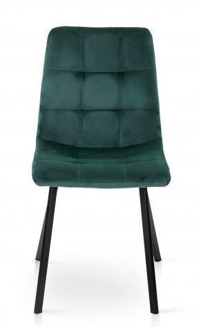 Стілець обідній велюровий Мікс Меблі Ментос для кухні