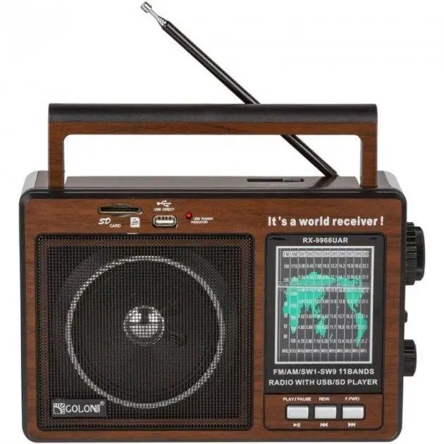 Радіоприймач акумуляторний Golon RX-9966UAR (GolonRX-9966UAR)