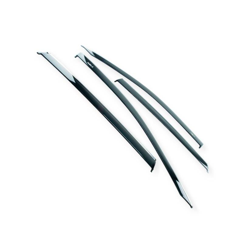 Ветровик Toyota rav 4 v 2018- скотч hic с хром молдингом (2696769568)