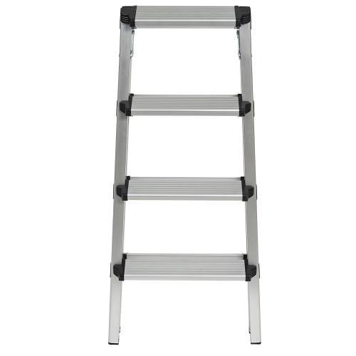 Лестница двухсторонняя алюминиевая Кентавр 4Д (000148550) - фото 5