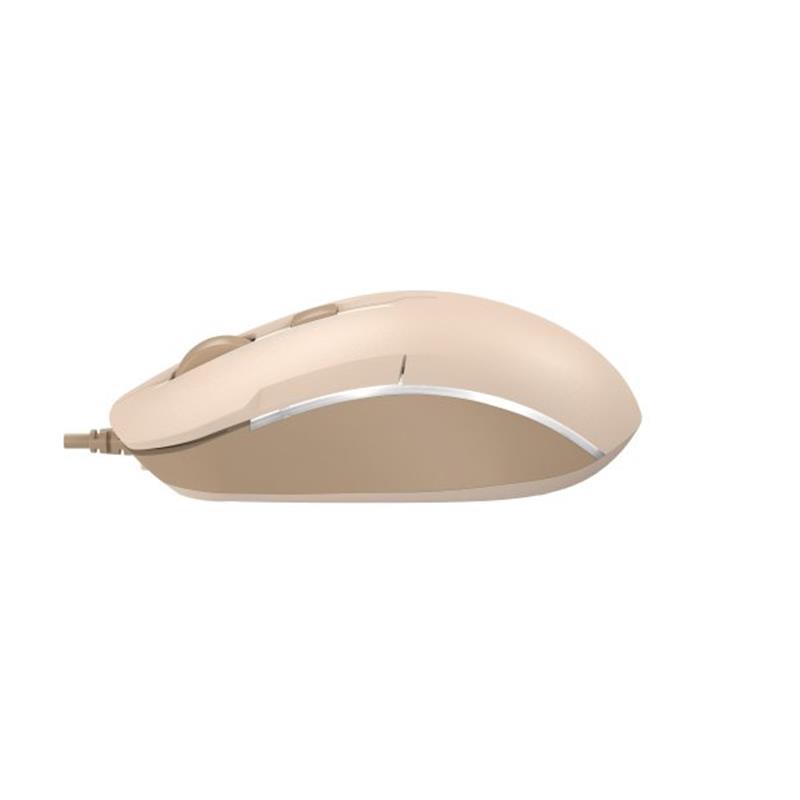 Компьютерная мышка проводная A4Tech Fstyler FM26 Cafe Latte (26711764) - фото 4