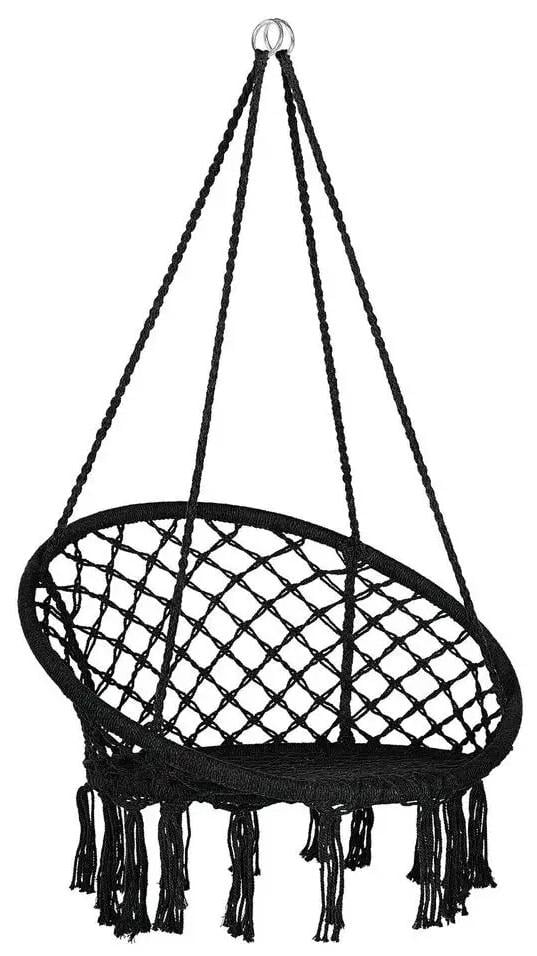 Кресло-гамак подвесное бразильское Bonro B-092 120 кг Черный Кресло-гамак подвесное бразильское Bonro B-092 120 кг Черный