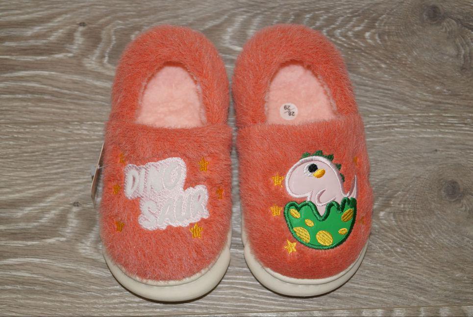 Тапочки кімнатні дитячі Scarrhett р. 28/29 19 см Кораловий (30988-2829)