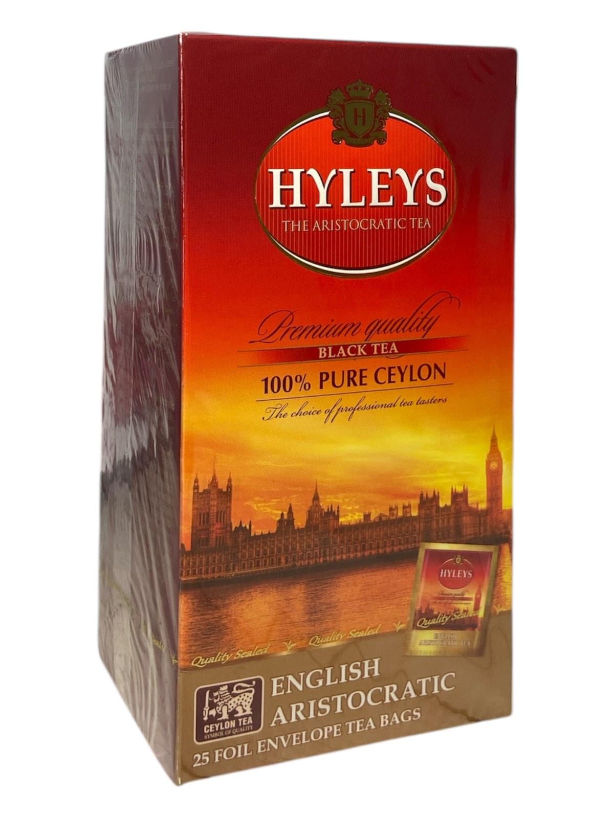 Чай черный Hyleys Английский Аристократический 25 пакетиков из фольги (60851)