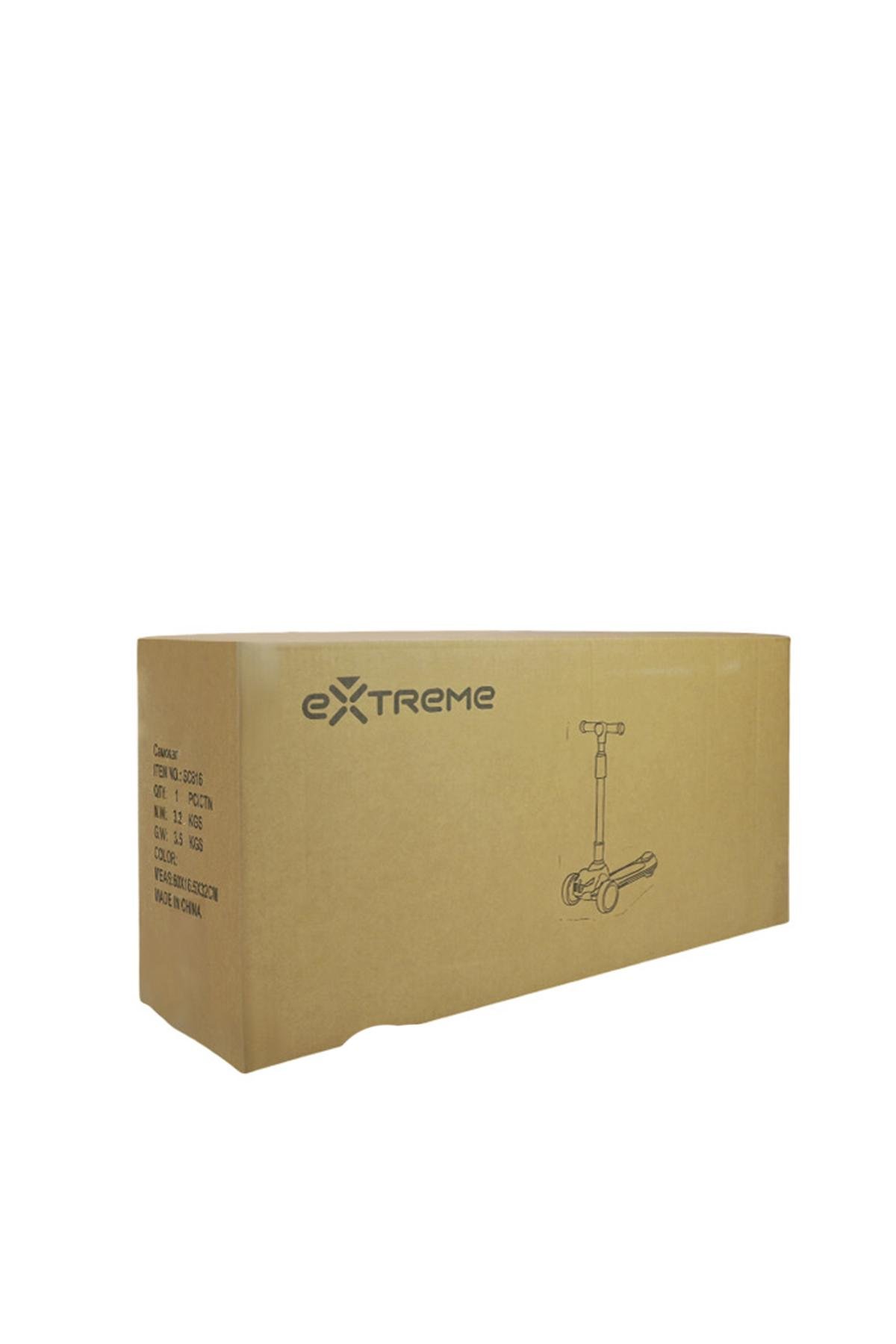 Самокат детский Extreme Motion SC816_Yel ЦБ-00277129 3-х колесный - фото 5 Самокат детский Extreme Motion SC816_Yel ЦБ-00277129 3-х колесный - фото 5