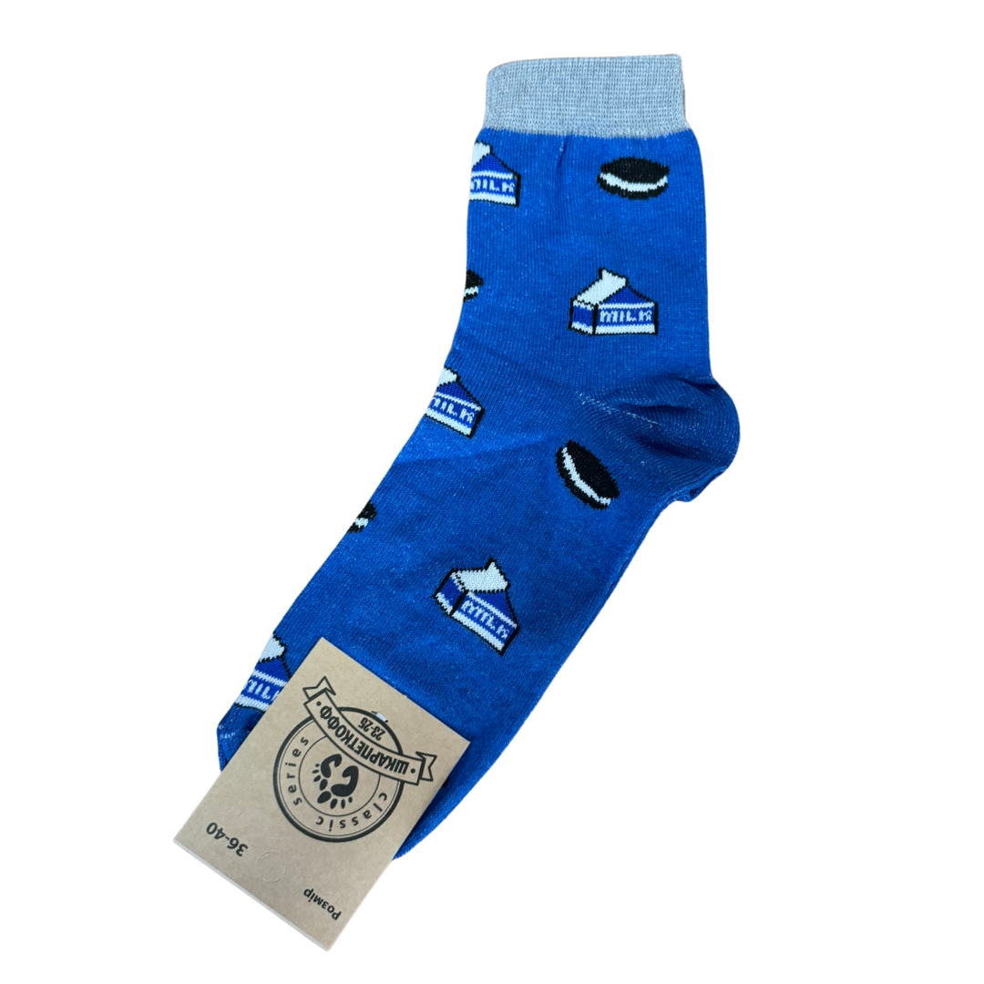 Носки унисекс с принтом Орео р. 36-40 (Ш-072)