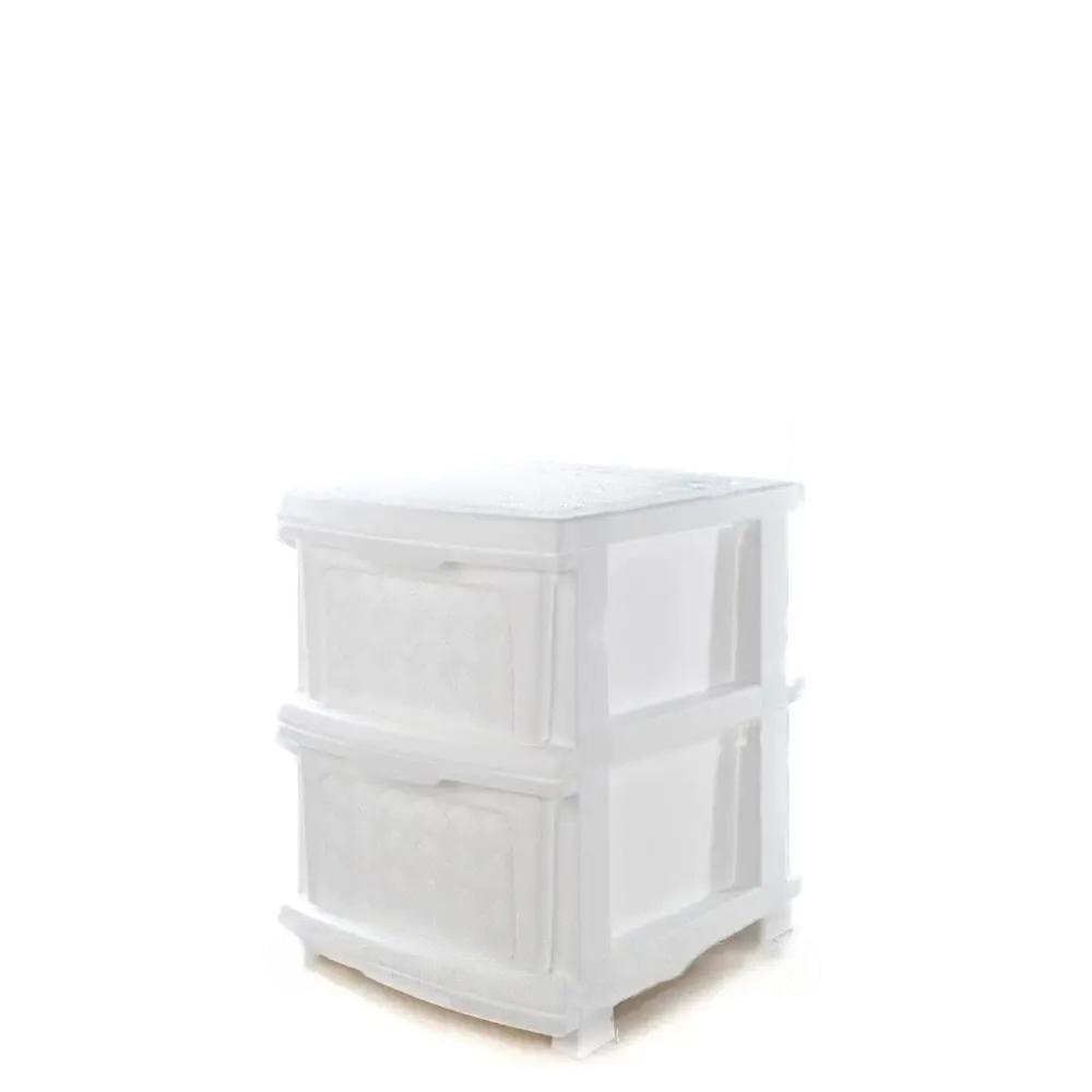 Комод пластиковый ящик R-Plastic Компакт плюс 46x40x34 см Белый Комод пластиковый ящик R-Plastic Компакт плюс 46x40x34 см Белый