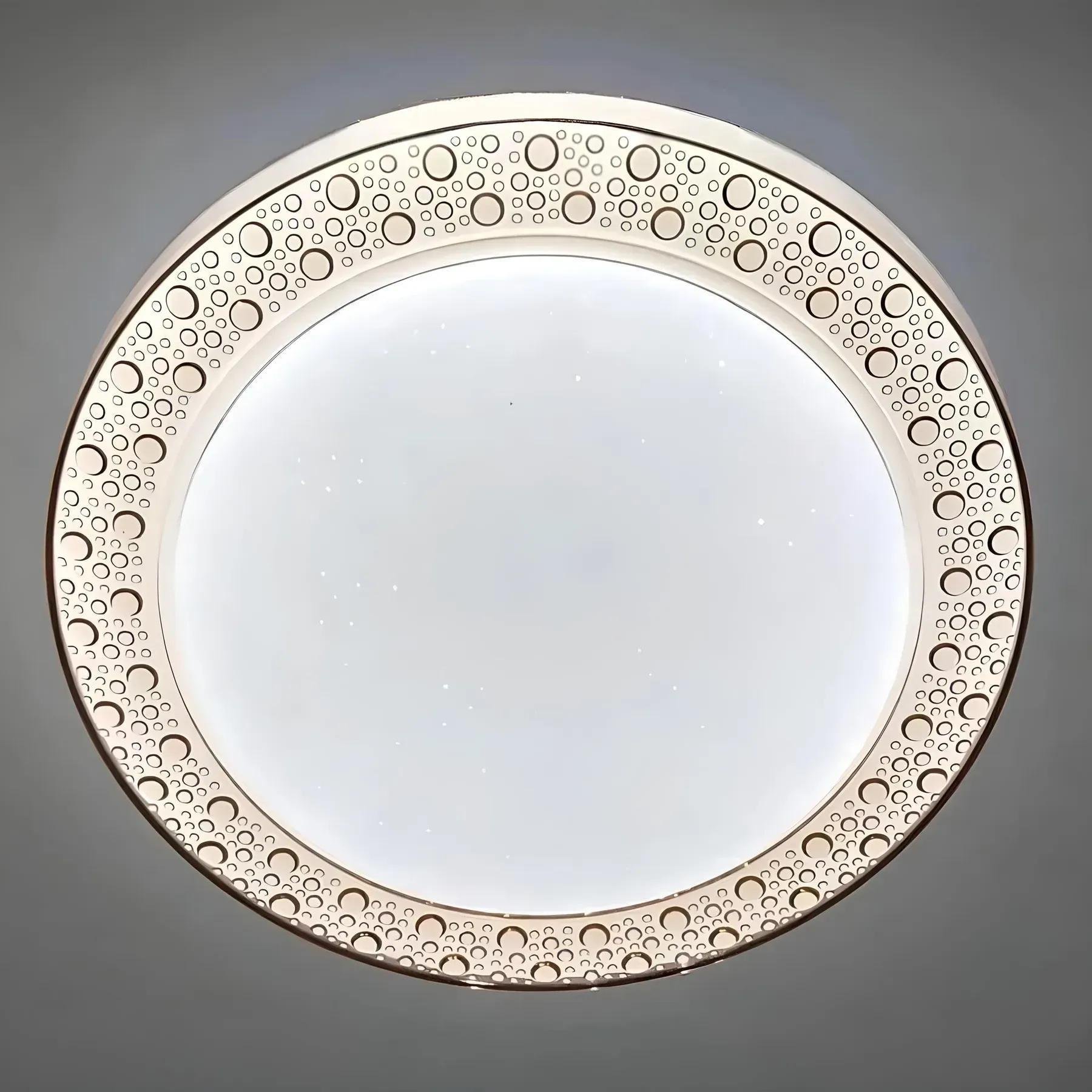 Стельова LED-люстра Valeso V-GLX-19447-400 24W Brown (28686435)