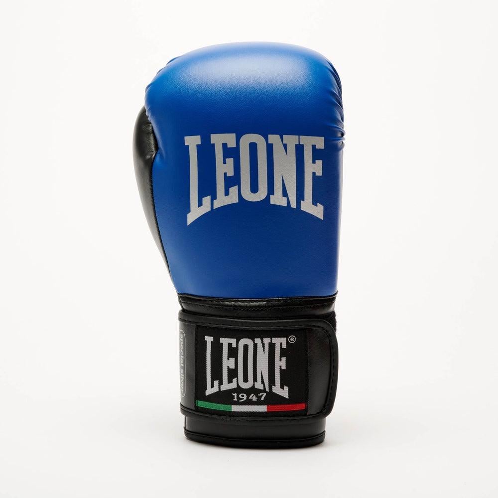 Боксерські рукавички Leone GN383 THUNDER 8 унцій Blue (GN383 Blue 8oz)
