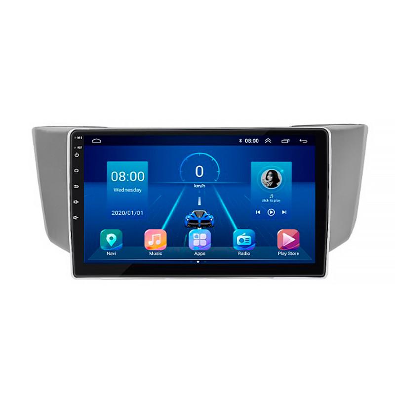 Автомагнитола штатная Lesko 4G/GPS/Wi-Fi для Lexus RX II Рестайлинг 2006-2009 4/32Gb 9" (1994575231)