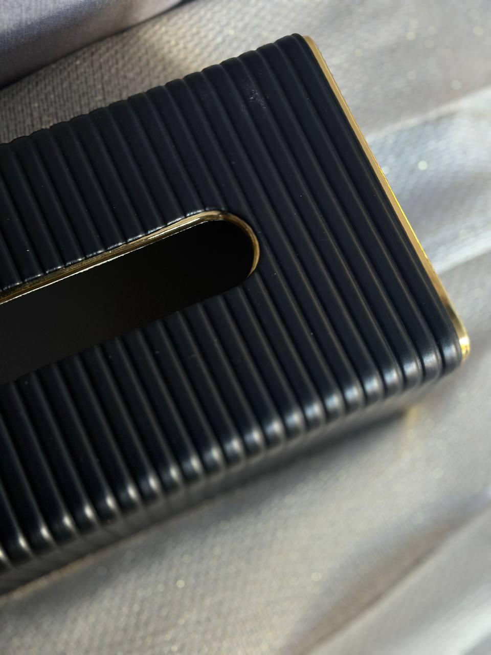 Салфетница YIWU HP-3-203B из экокожи 20х13х9 см Черный - фото 3 Салфетница YIWU HP-3-203B из экокожи 20х13х9 см Черный - фото 3