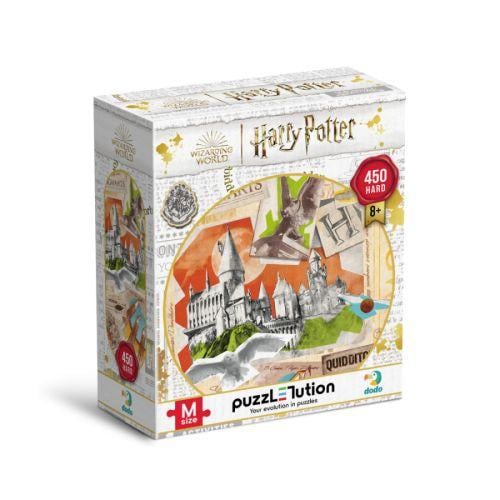 Пазл DoDo Hard-M Harry Potter Школа Хогвартс и поле для Квиддича 200503 450 элементов в коробке (4823115908667)