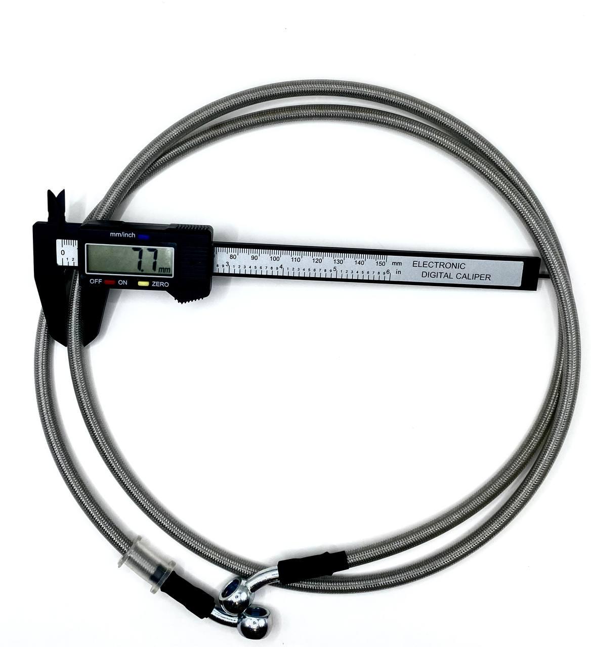 Гальмівний шланг армований із металевою опліткою для квадроцикла ATV 150 см (ZR20) - фото 2 Гальмівний шланг армований із металевою опліткою для квадроцикла ATV 150 см (ZR20) - фото 2