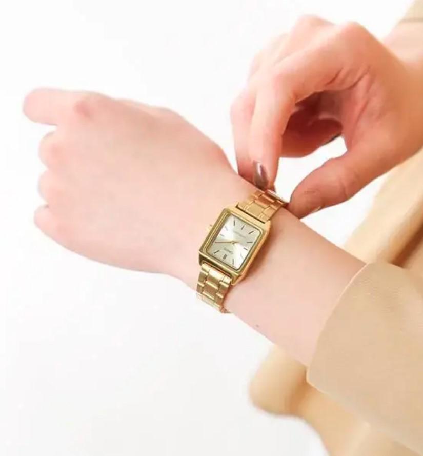 Наручные часы женские Casio LTP-V007G-9E Золотой - фото 2