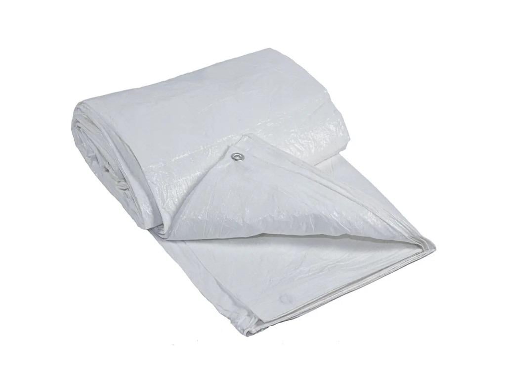 Тент тарпаулиновый с металлическими люверсами 150 г/м2 4х4 м (js-P-2047)