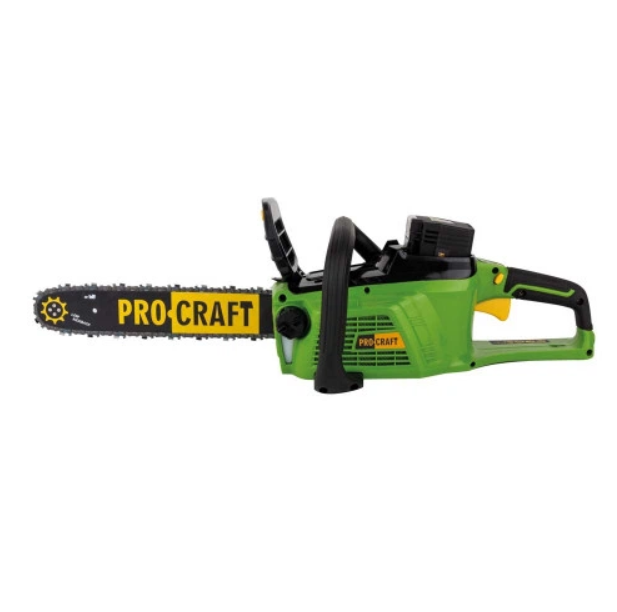 Пила цепная Procraft PKA40Li аккумуляторная 600 Вт 5,6 кг Зеленый (402)