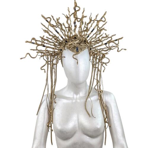 Обруч Seta Decor медуза Горгона (25-548GL-BLK)