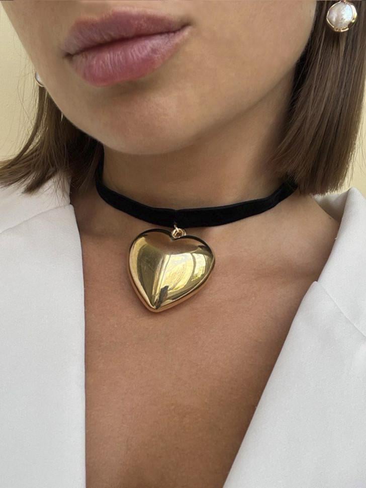 Чокер LeBijou з кулоном серце (5206)