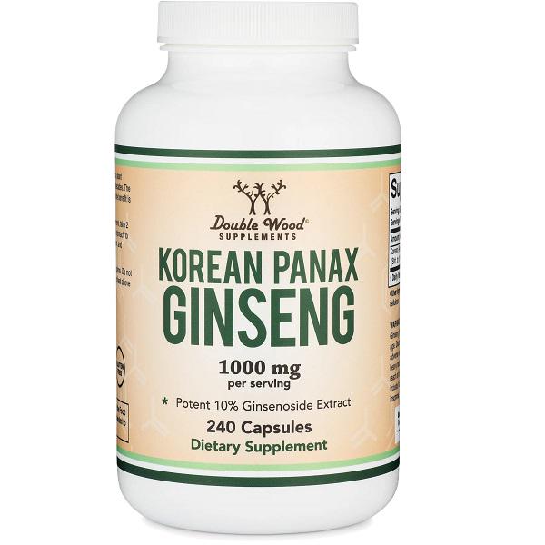Комплекс профилактики нервной системы Double Wood Korean Panax Ginseng 1000 mg 240 капс. (000020093)