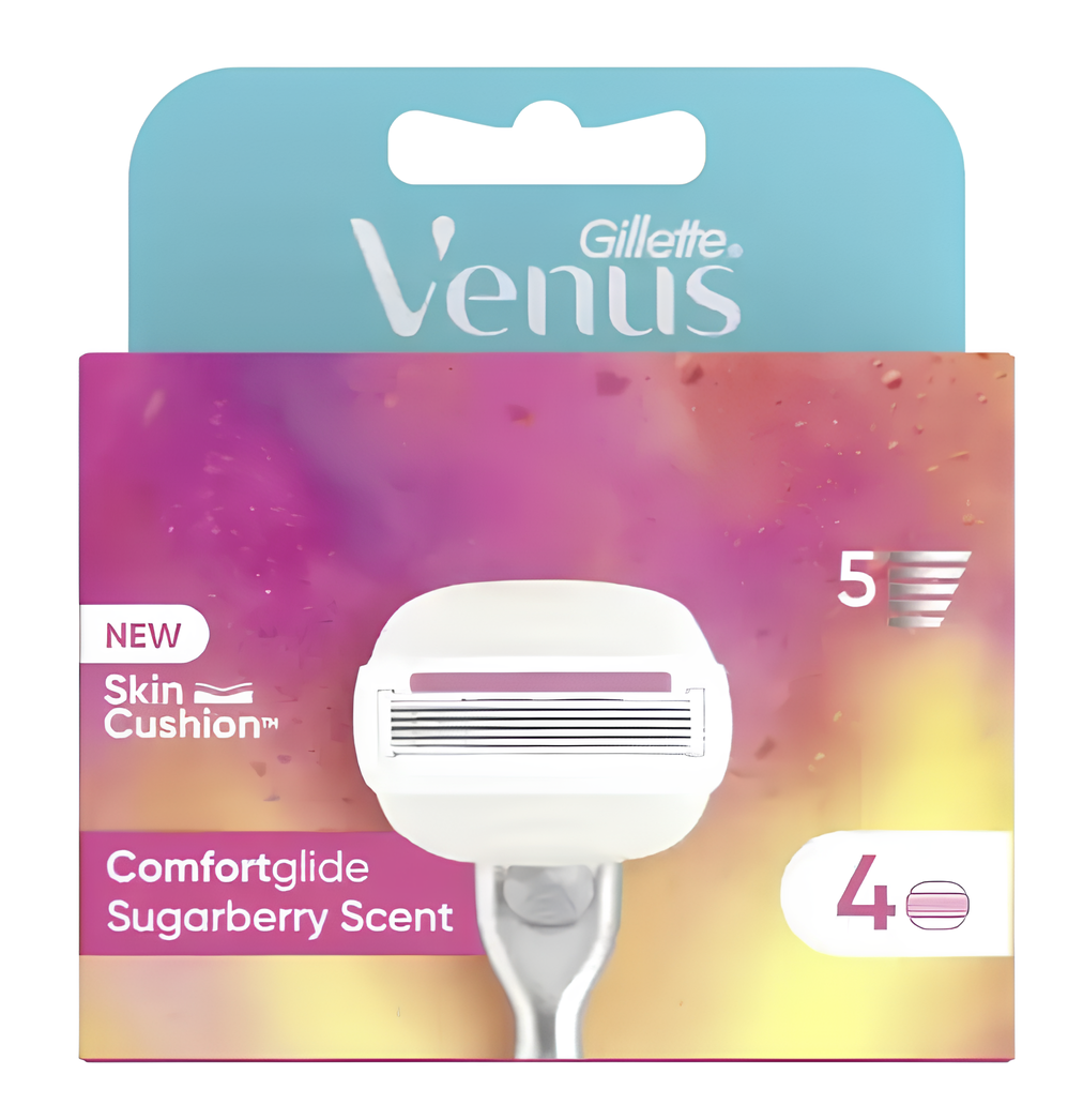 Сменные картриджи для бритья Gillette Venus Olay ComfortGlide Sugarberry 4 шт. (849392)