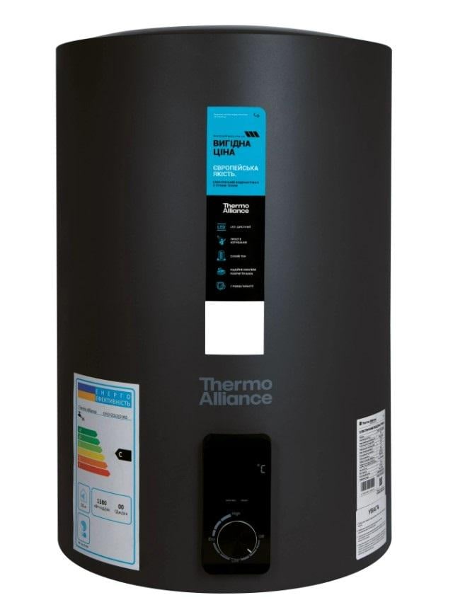 Бойлер цилиндрический Thermo Alliance 2 кВт 100 л вертикальный Черный (D100V20J3-DKВ)