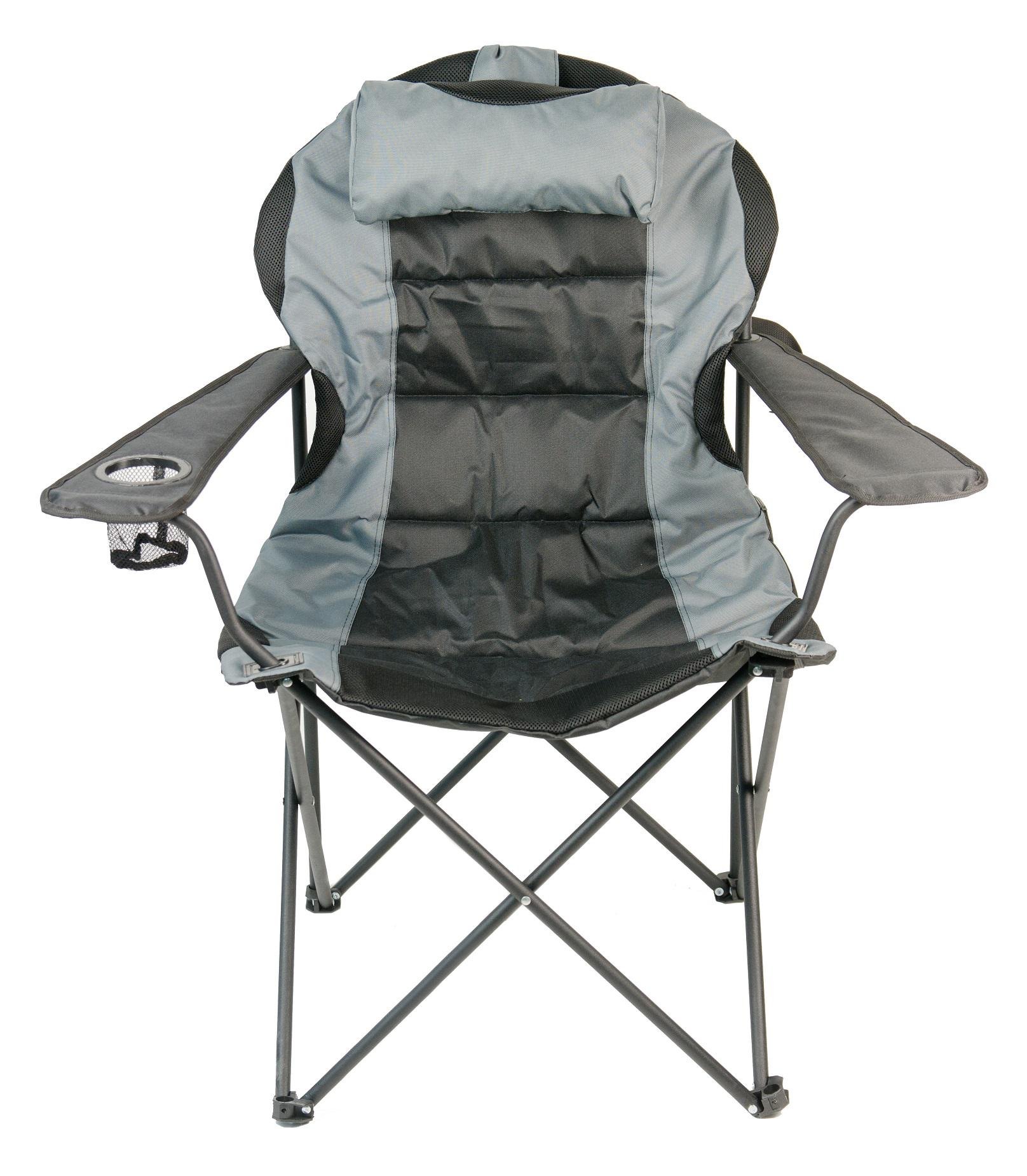 Туристическое кресло NeRest Рыбак Трофей NR-35 Серый - фото 4