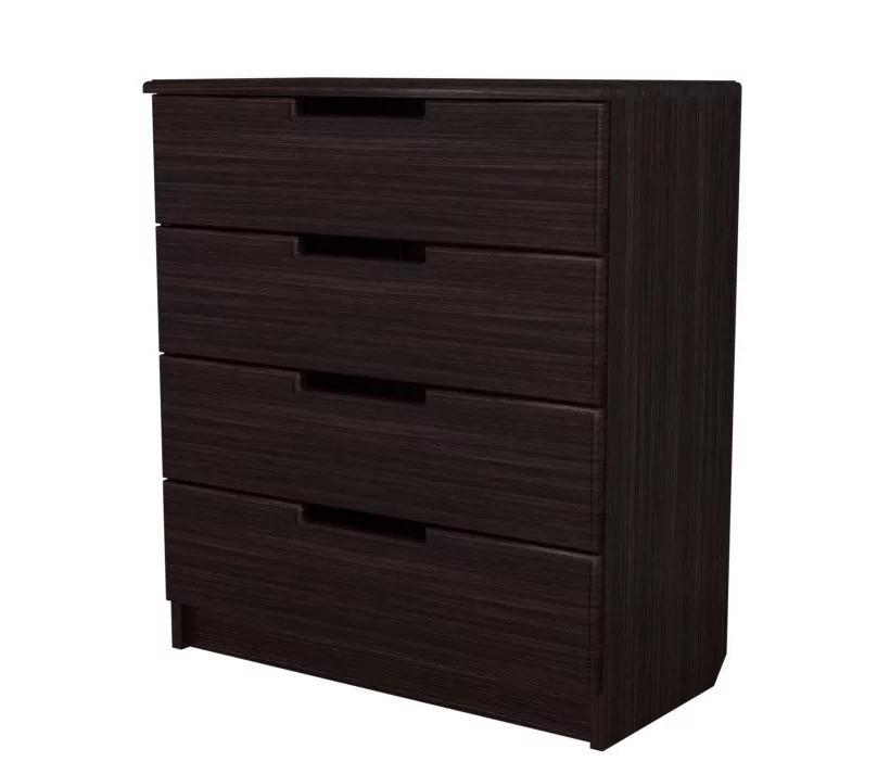 Комод Неман К005 4Ш ЛДСП/МДФ/пленка ПВХ 1100 Венге (4586845868)