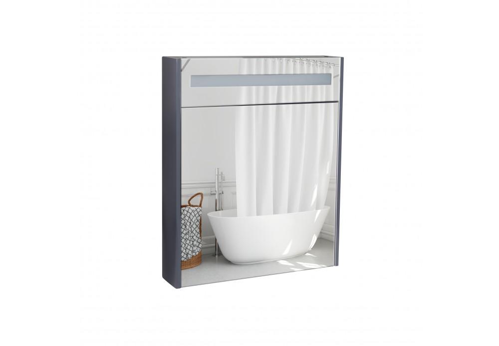 Шкаф подвесной зеркальный Qtap Robin с подсветкой QT1377ZP6002G