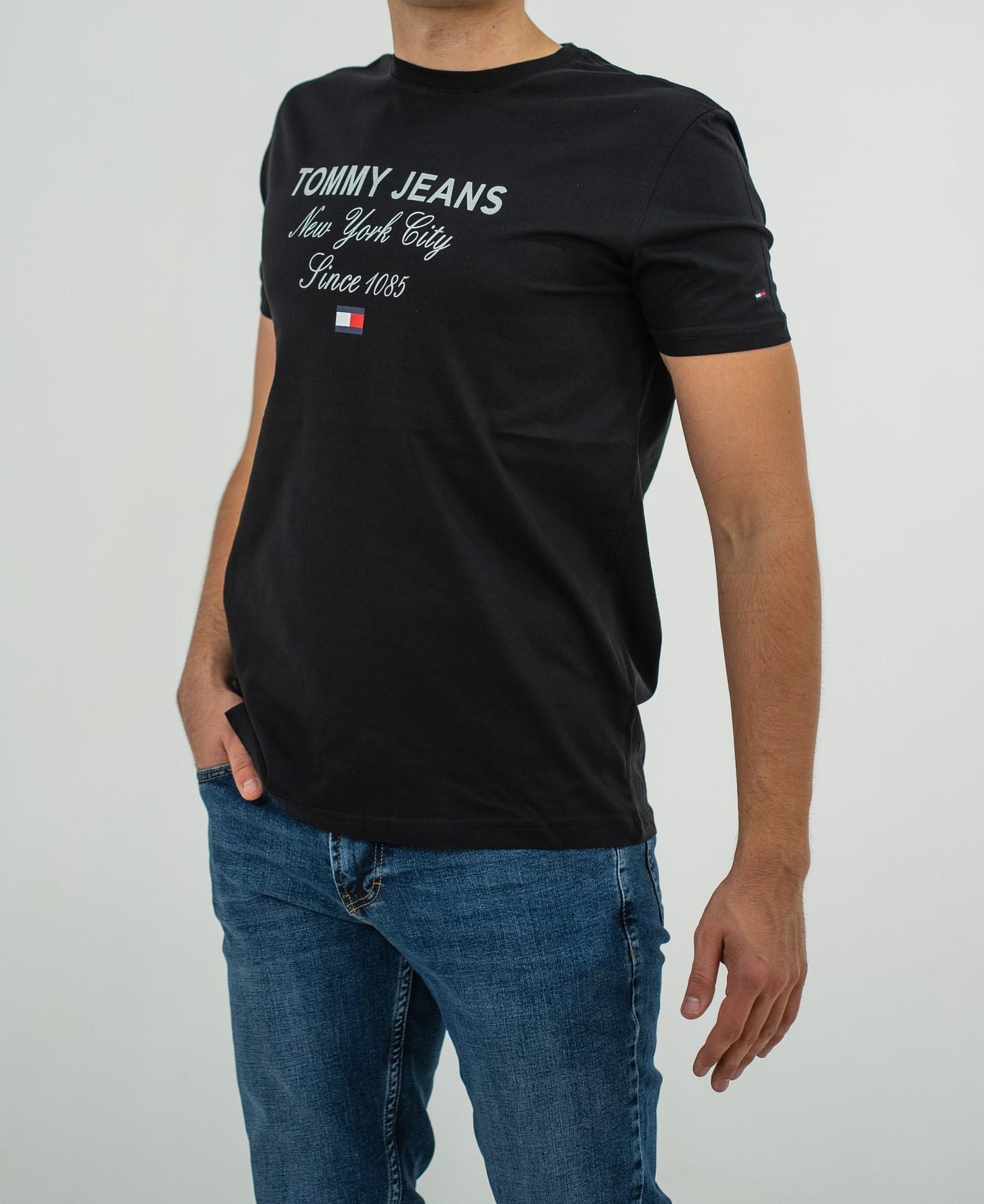 Футболка мужская Tommy Hilfiger TH-7214 2XL Black