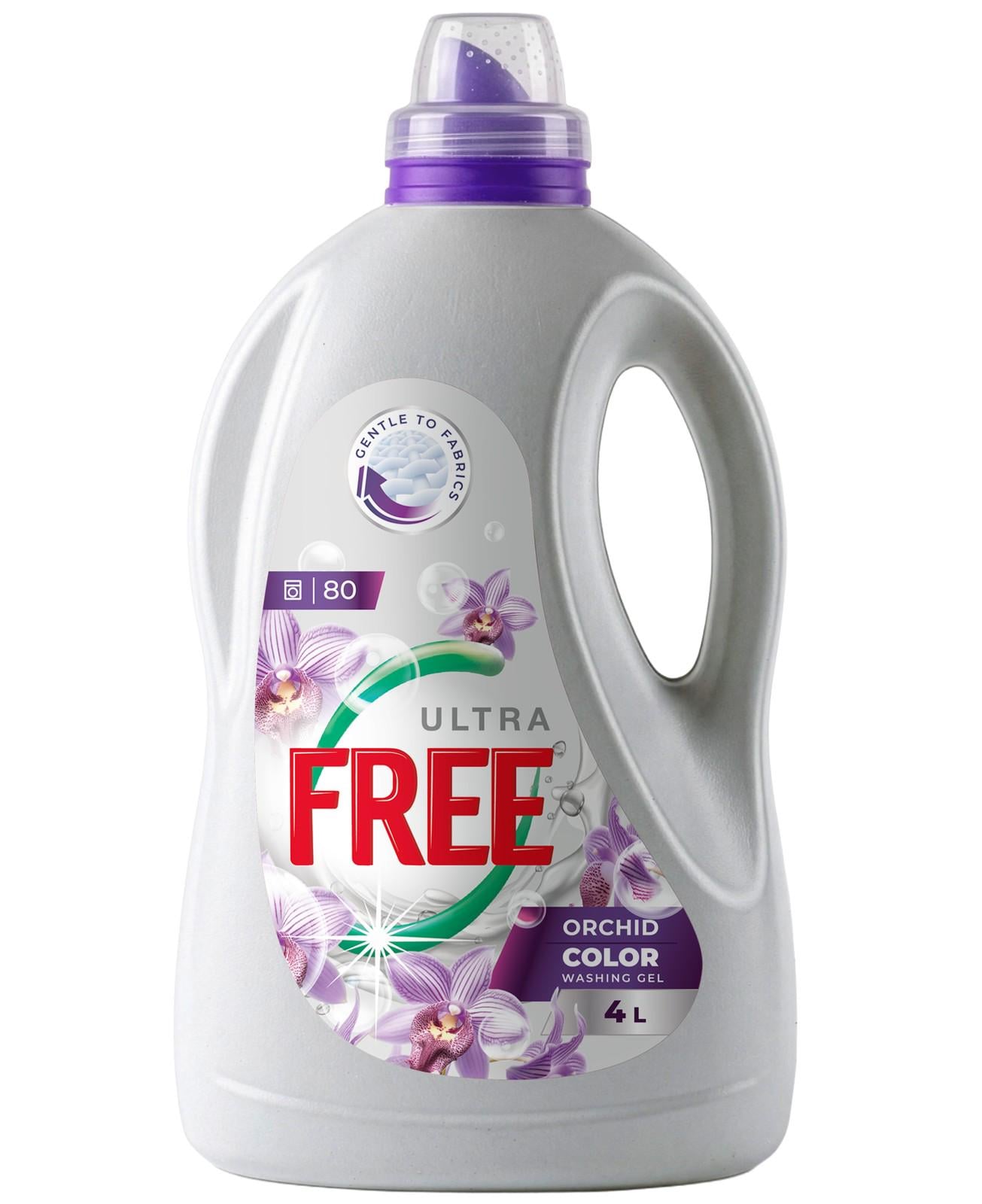 Гель для прання Free Orchid Color 4 л (hx-47200)