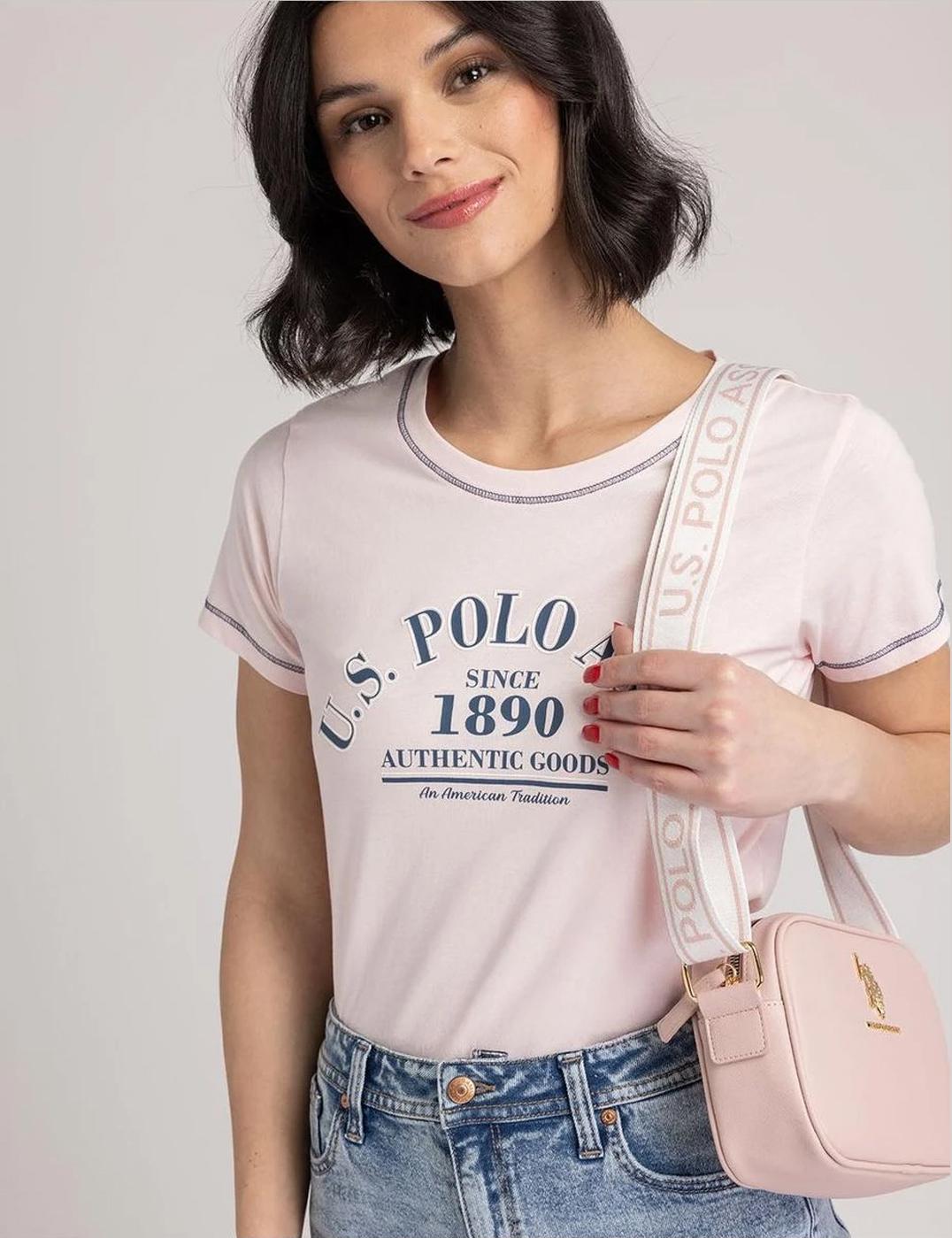 Сумка крос-боді U.S. POLO ASSN Пудровий (0335) - фото 4 Сумка крос-боді U.S. POLO ASSN Пудровий (0335) - фото 4