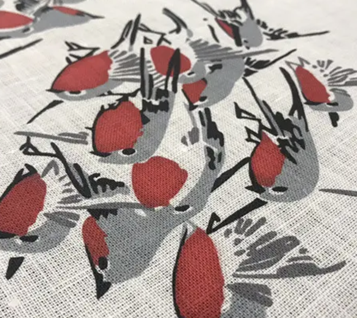 Ткань принтованная Linen Plus 100% лен 150 см 307/1 Белый - фото 3 Ткань принтованная Linen Plus 100% лен 150 см 307/1 Белый - фото 3