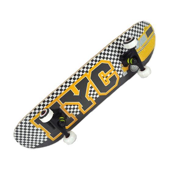 Скейтборд класичний Explore Slide Master 9-ти шаровий клен Double Kick, Concave, PU (2T2037) NYC