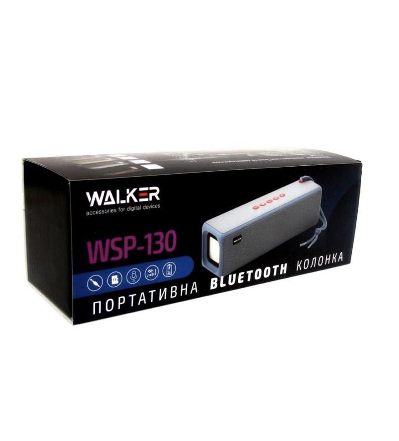 Портативна колонка WALKER WSP-130 Black (014) - фото 2