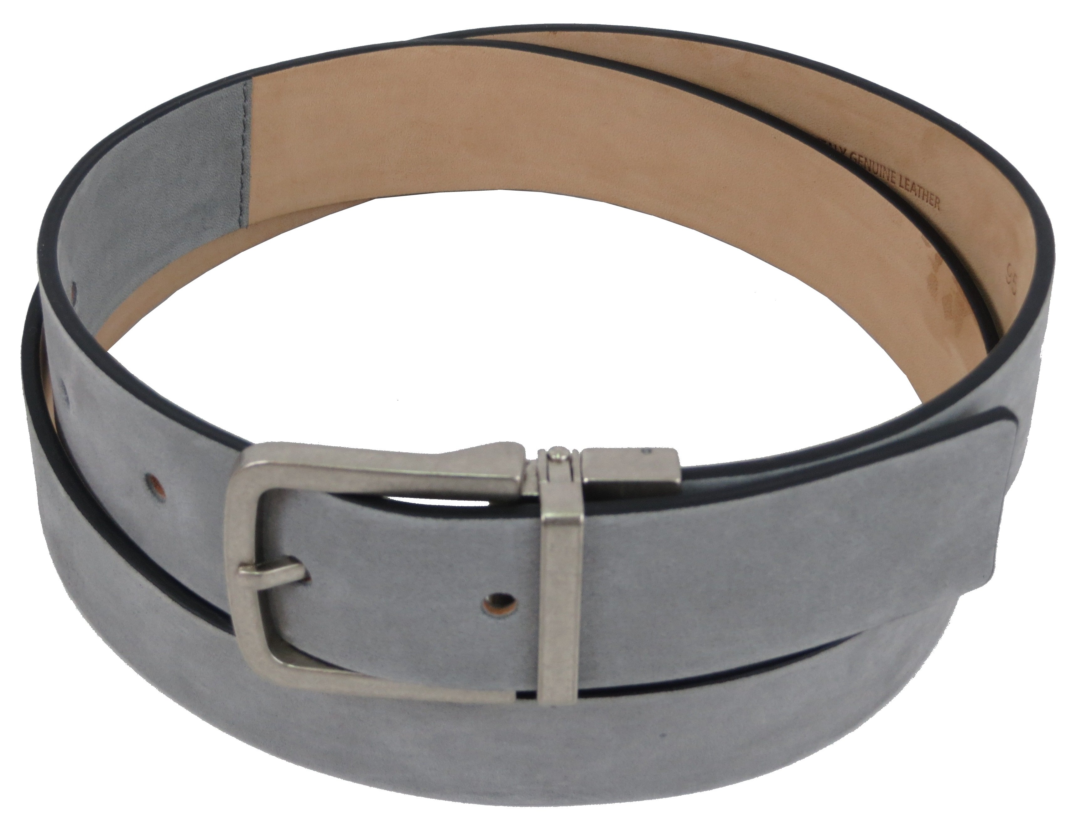 Ремінь жіночий Tods шкіряний Сірий (S31C43-1)