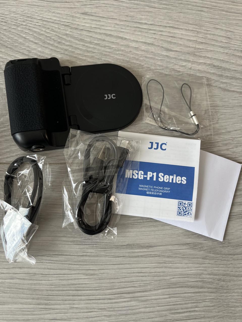 Держатель телефона магнитный JJC MSG-P1 в авто и дом Черный Держатель телефона магнитный JJC MSG-P1 в авто и дом Черный