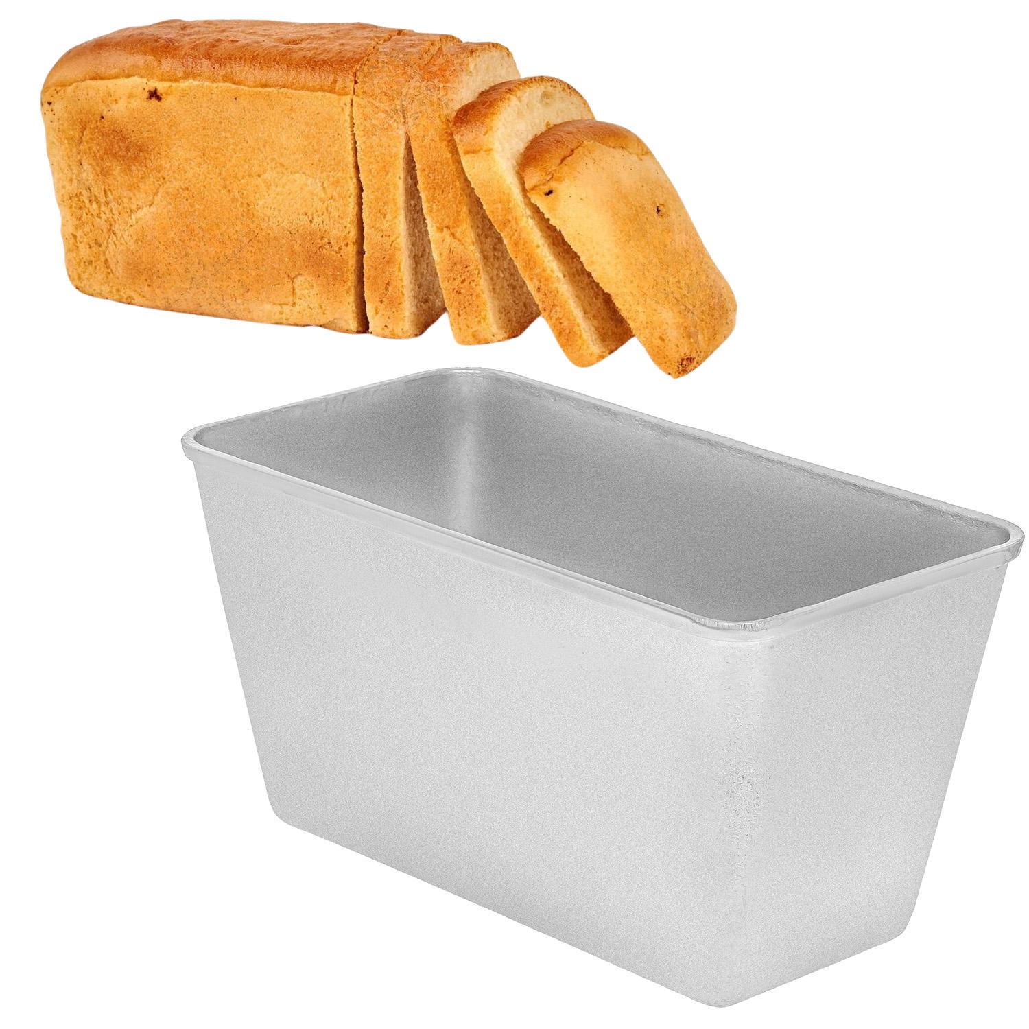 Форма для випікання хліба Л7 №8 алюміній 22х11х11,5 см (86435) - фото 2