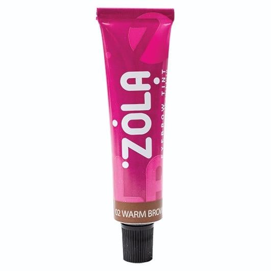Краска для бровей с коллагеном Zola Eyebrow Tint With Collagen 15 мл 02 Warm Brown (011178)